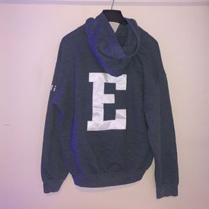 Dark gray hoodie